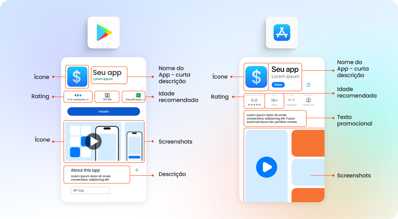 10 - Play Store & App Store 10 - Play Store & App Store